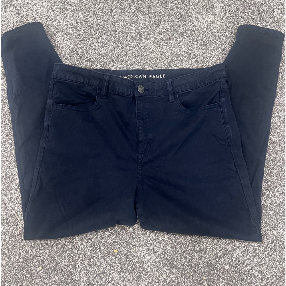 American Eagle Black hi rise jeggings